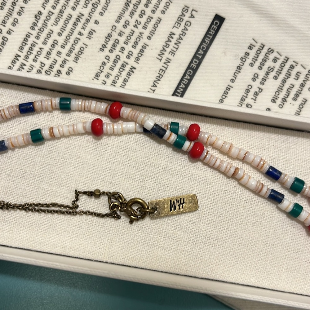 Isabel Marant pour H&M Multicolor Beaded Necklace
